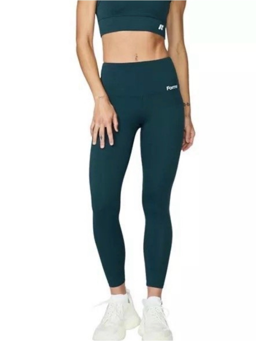 Forme Sculpt+ High-Waist Teal Leggings — Women's Supportive Activewear